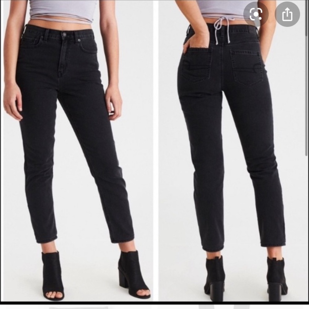 american eagle mom jeans